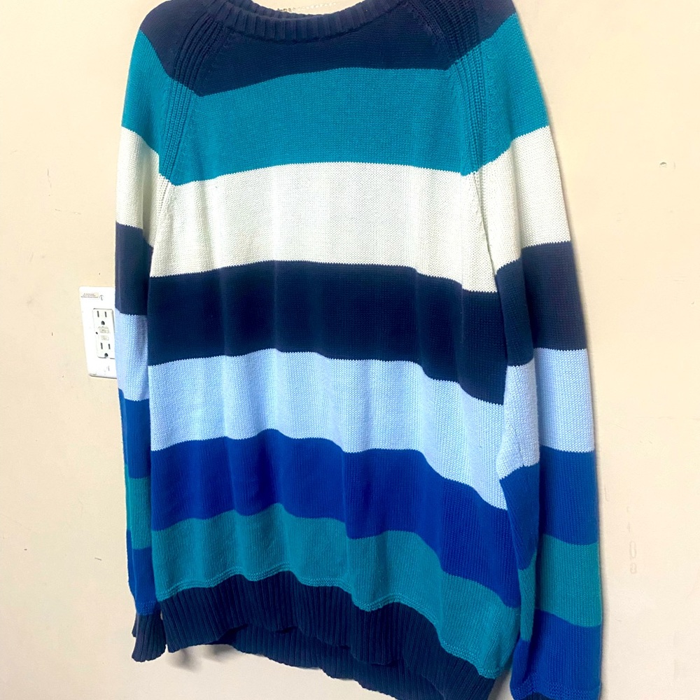 Beautiful vintage sweater 70’s style color way LAND’s End